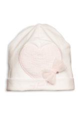 First First Girls pink bonnet xl hart my first love