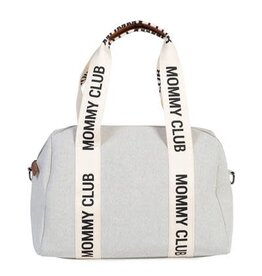 Childhome Mommy club ® Verzorgingstas - Signature - Off white (licht grijs)