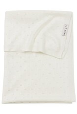 Wiegdeken - Bamboe Ajour  off white - 75x100cm