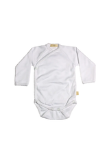 Baby Gi Baby gi - body wrap around onesie - white