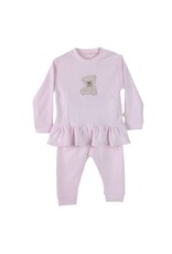 Baby Gi Pyjama - sweet teddy - Roze