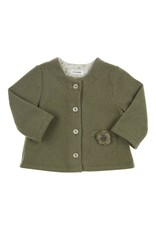 Gymp Cardigan met knoopjes-Sharla-Groen