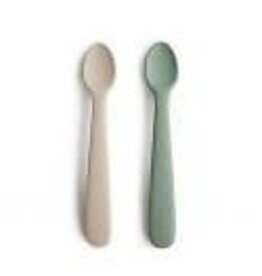 Mushie MUSHIE - Babyspoon - CAMBRIGDE BLUE/SHIFTING SAND