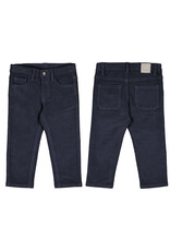 mayoral Mayoral-Broek-Basic slim fit-ribbed-navy