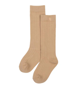 Natini Natini-kniekousen-ribbed- beige