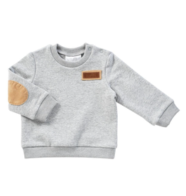 Natini Natini-sweater Tom-grey/brown