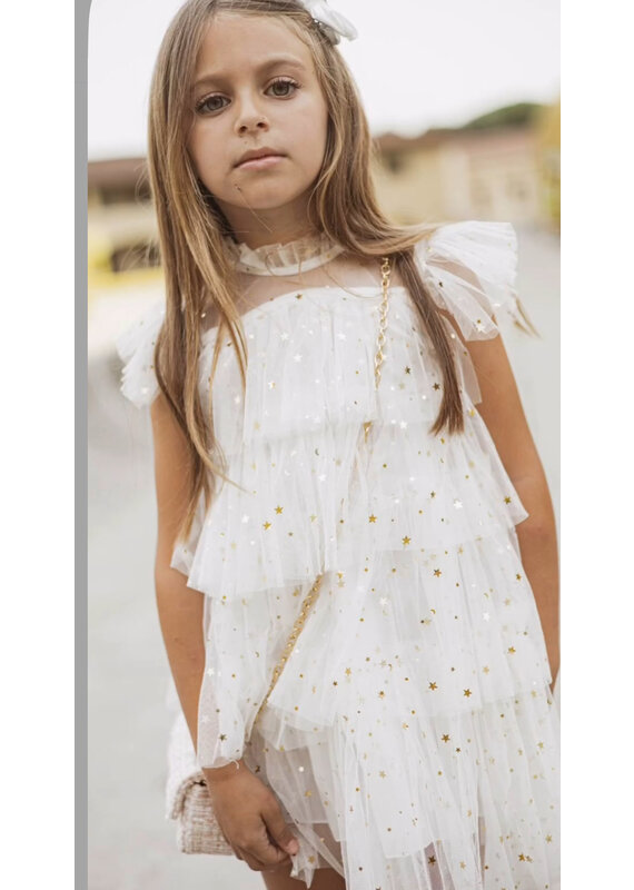 prinsessefin Stardress - Off White
