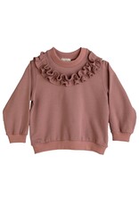 Baby Gi Baby Gi-sweater met frul-oud roze-Zara