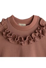 Baby Gi Baby Gi-sweater met frul-oud roze-Zara