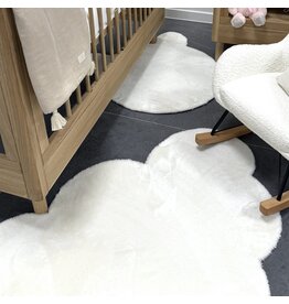 living nature Tapijt wolk - ecru
