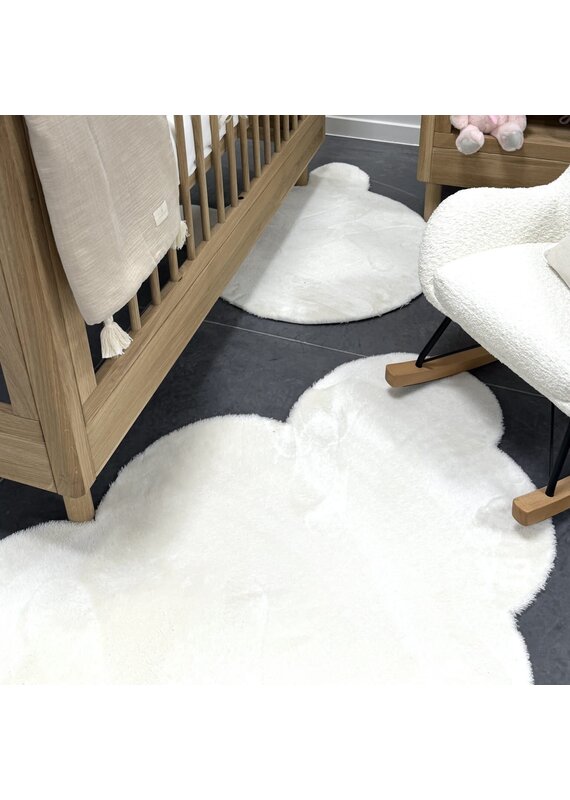 living nature Tapijt wolk - ecru