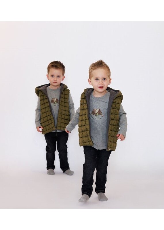 Gymp Gilet Armon-Khaki