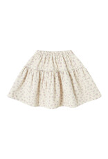 Tocoto Vintage - Denim rok bloemen