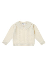 Tocoto Vintage - knitted ruffle trui