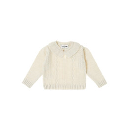 Tocoto Vintage - knitted ruffle trui