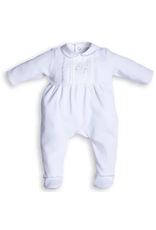 First First-rompersuit Velvet-tulle-white