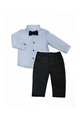 Barcellino Barcellino-set 3-hemd, strik en broek