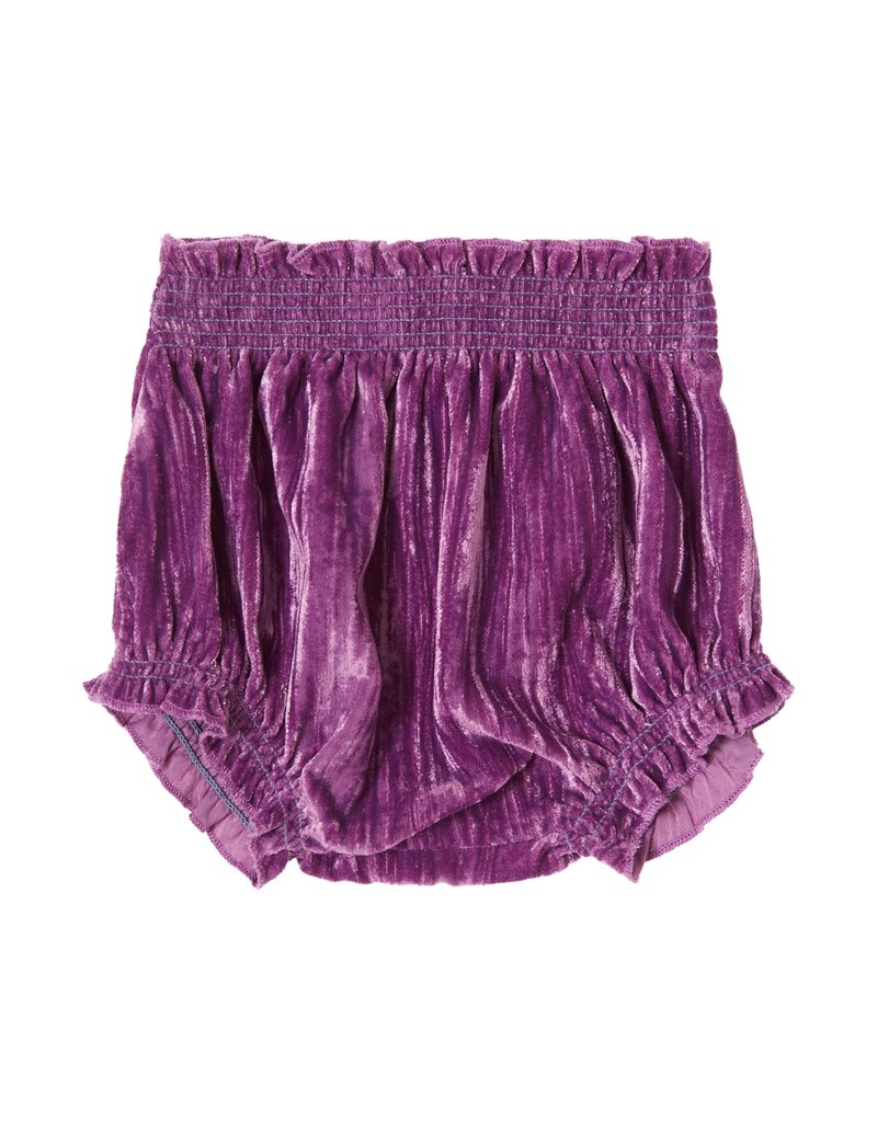 Tocoto Vintage - bloomer 12m - paars velvet