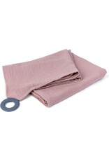 Doomoo Mom 'n play - tetra pink borstvoedingsdoek