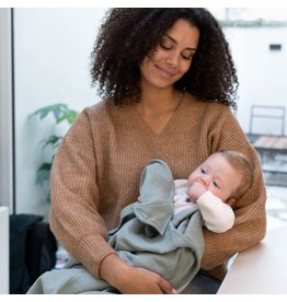 Doomoo Mom'n play - tetra groen borstvoedingsdoek