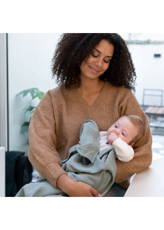 Doomoo Mom'n play - tetra groen borstvoedingsdoek