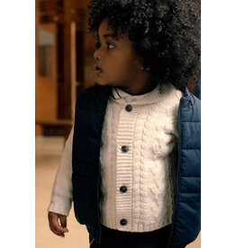 Tartine & Chocolat Tartine et Chocolat-bodywarmer donker blauw