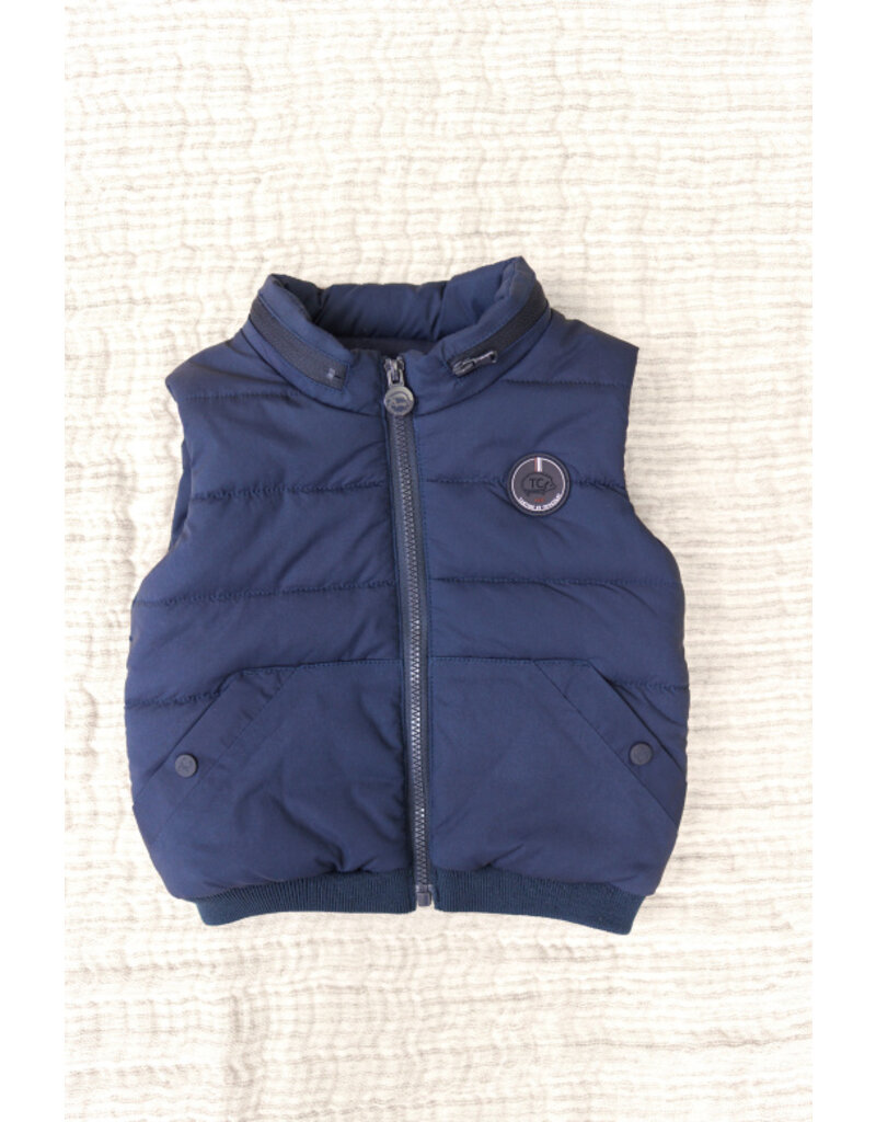 Tartine & Chocolat Tartine et Chocolat-bodywarmer donker blauw