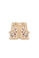 Louise Misha Vest - omkeerbaar Libra cream