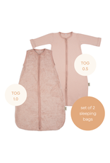 Timboo Timboo - slaapzak 4 seizoenen (70cm) - misty rose
