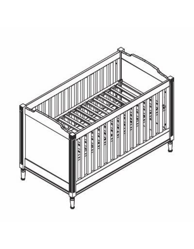 Théophile & Patachou Théophile et Patachou - Bed Louis 70 x 140cm