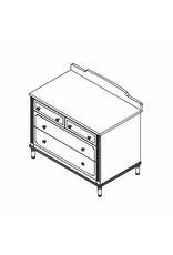 Théophile & Patachou Théophile et Patachou - Commode Louis