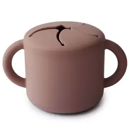 Mushie Mushie - snack cup - Cloudy mauve