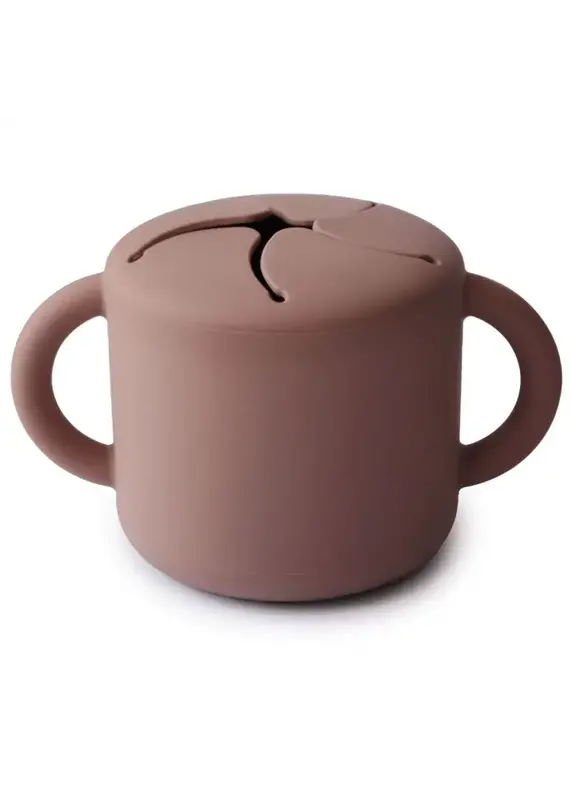 Mushie Mushie - snack cup - Cloudy mauve