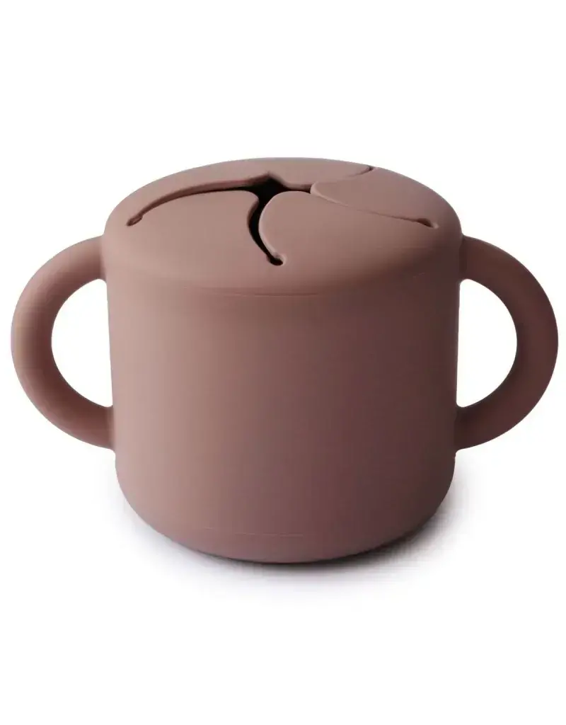 Mushie Mushie - snack cup - Cloudy mauve