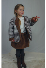 Two You Label Two You Label - Omkeerbare teddy rok bruin