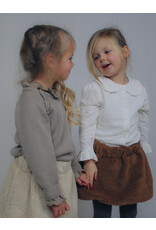 Two You Label Two You Label - Omkeerbare teddy rok bruin
