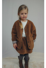 Two You Label Two You Label - Omkeerbare teddy rok bruin