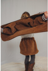 Two You Label Two You Label - Omkeerbare teddy rok bruin