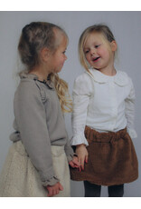 Two You Label Two You Label - Omkeerbare teddy jas donker bruin