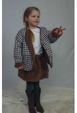 Two You Label Two You Label - Omkeerbare teddy jas donker bruin