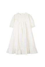 Tartine & Chocolat Tartine et Chocolat -  doopkleed (lang) met muts - ecru T1