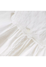 Tartine & Chocolat Tartine et Chocolat -  doopkleed (lang) met muts - ecru T1