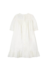 Tartine & Chocolat T&C doopkleed (lang) met muts - ecru T2