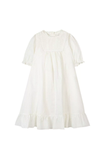 Tartine & Chocolat T&C doopkleed (lang) met muts - ecru T2