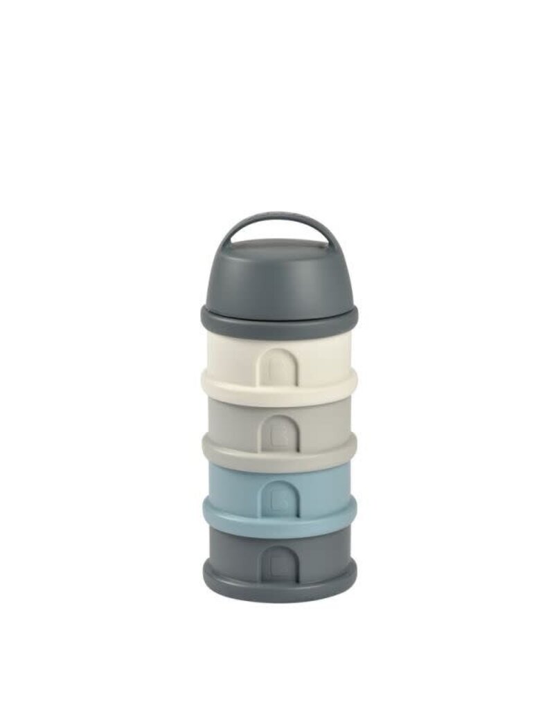 Beaba Beaba - Poedermelk doosje mineral  grijs/blauw