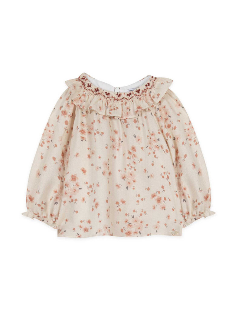 Tartine & Chocolat Tartine et Chocolat - Blouse bloemen roze