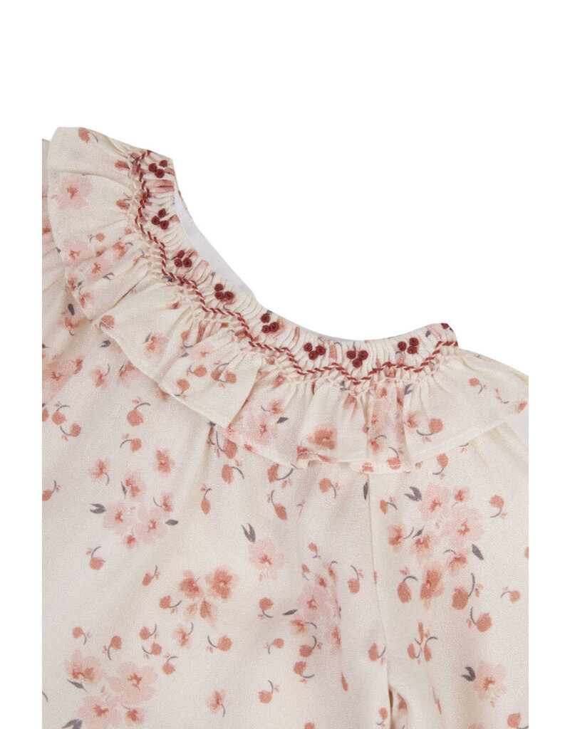 Tartine & Chocolat Tartine et Chocolat - Blouse bloemen roze