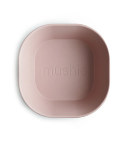 Mushie Mushie DINNER bowl square- blush 2 stuks