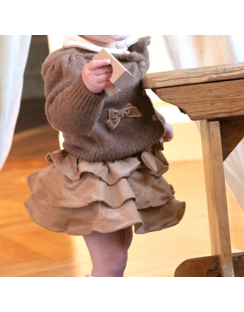 Natini Cardigan Maya donkerbruin