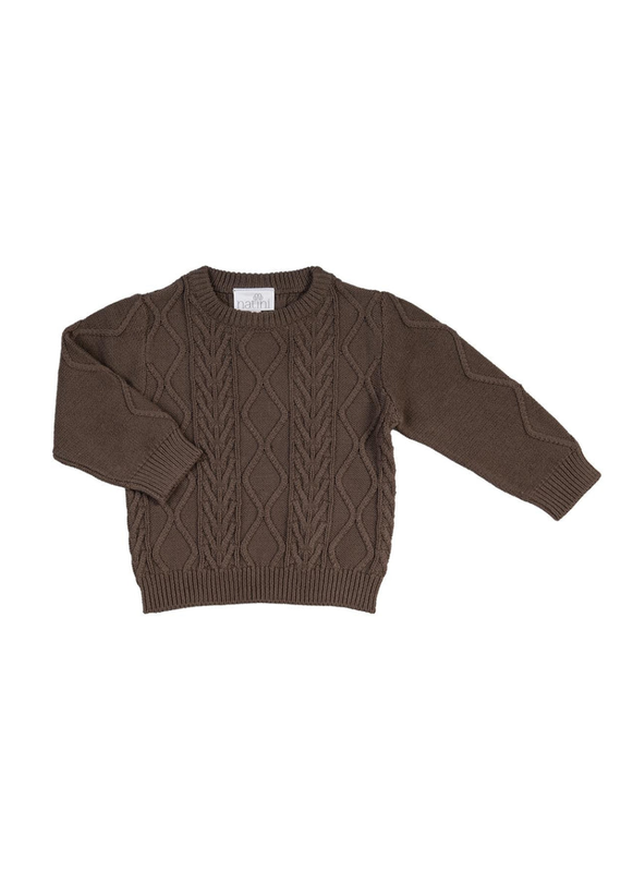 Natini Trui Bart - donker bruin